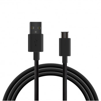 Ksix BXCUC03, 1 m, USB C, USB A, 2.0, Negro