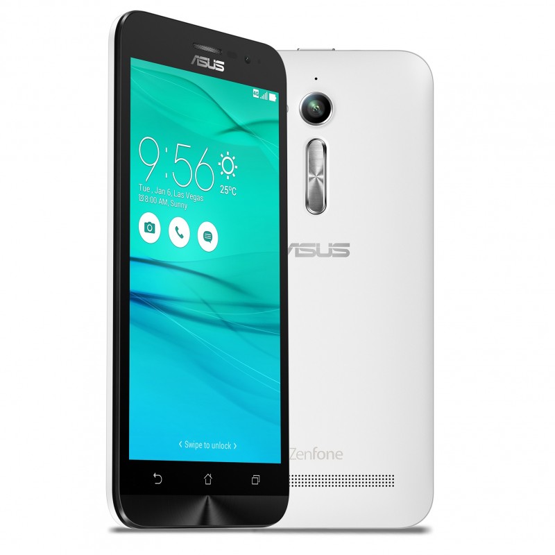 (Reacondicionado) Asus ZenFone Go - 5,0 pulgadas - 16 GB - 2 GB - Blanco ZB500KL-1B020WW