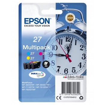 Epson C13T27054022 Cian, Magenta, Amarillo C13T27054022