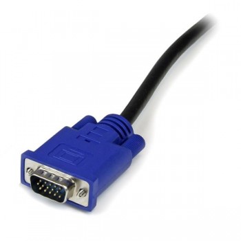 StarTech.com Cable KVM de 4,5m Ultra Delgado Todo  SVECONUS15