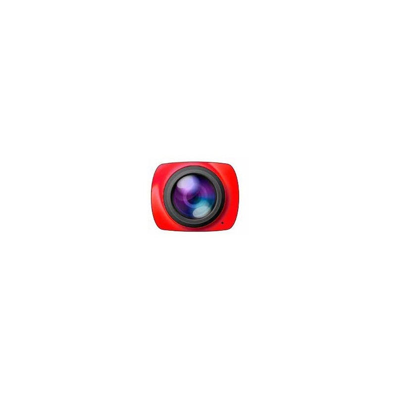 Camara deportiva Billow XS360PROR ROJA - LCD - 16MPX - FULL HD -MicroSD hasta 32GB - Sumergible 30 m