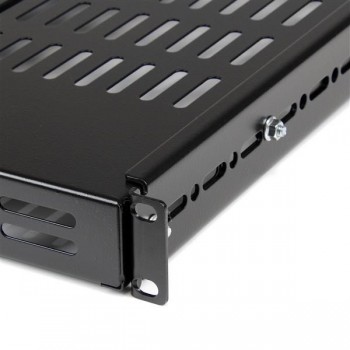 StarTech.com Estante Bandeja Fijo para Gabinete Rack de Servidores con Profundidad Ajustable, Estant ADJSHELF