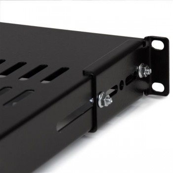 StarTech.com Estante Bandeja Fijo para Gabinete Rack de Servidores con Profundidad Ajustable, Estant ADJSHELF