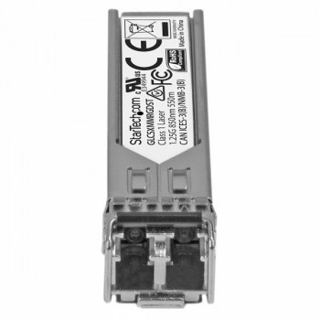 StarTech.com Transceptor de Fibra SFP 1Gb 1000Base-SX - Compatible Cisco GLC-SX-MM-RGD Mini GBIC Mul GLCSXMMRGDST