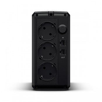 CyberPower UT650EG sistema de alimentación ininterumpida (UPS) Línea interactiva 650 VA 360 W 3 sal
