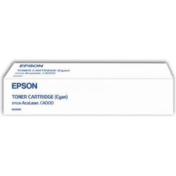 Epson Cartucho de tóner Epson AL-C4000 cian 6k, 6000 páginas C13S050090