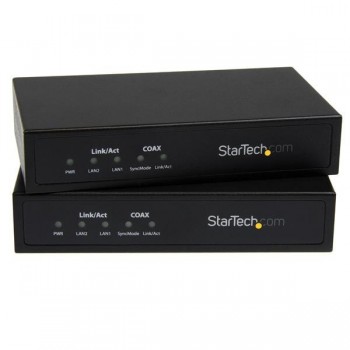 Juego Kit Extensor de Gigabit LAN Ethernet a través de Coaxial No Administrado - 2,4Km EOC1110K