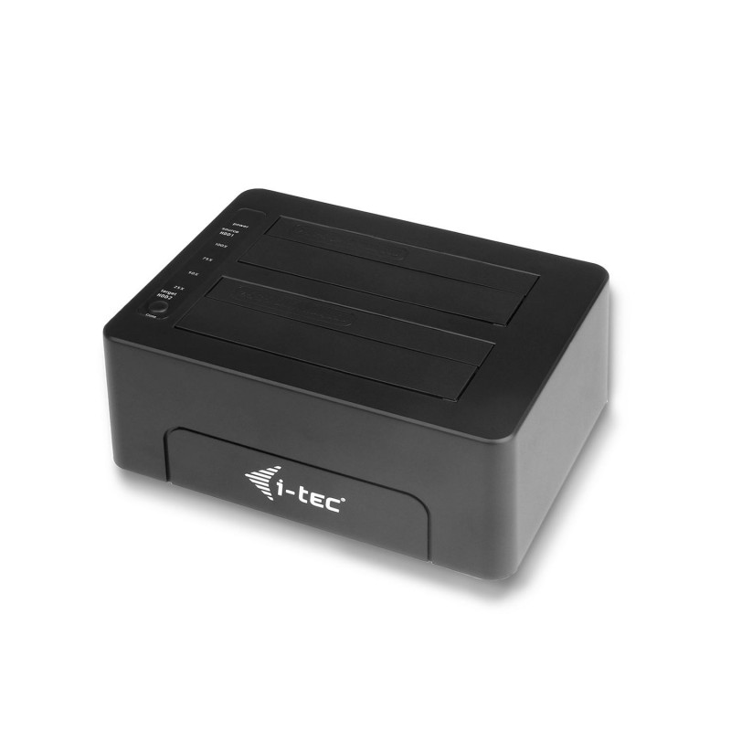 i-tec USB 3.0 Docking Station para discos duros de 2.5" 3.5" SATA I II III HDD SSD, Unidad de disco  U3CLONEDOCK