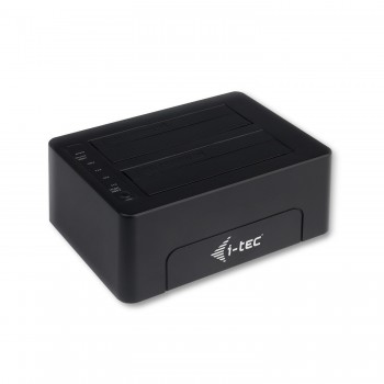 i-tec USB 3.0 Docking Station para discos duros de 2.5" 3.5" SATA I II III HDD SSD, Unidad de disco  U3CLONEDOCK