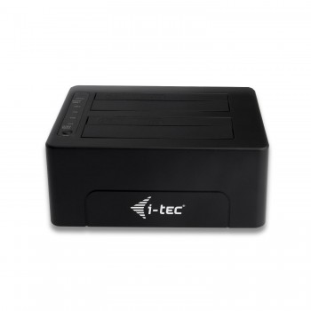 i-tec USB 3.0 Docking Station para discos duros de 2.5" 3.5" SATA I II III HDD SSD, Unidad de disco  U3CLONEDOCK