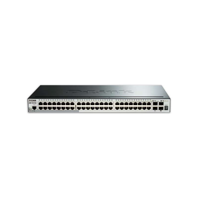 D-Link DGS-1510-52X 48 puertos RJ-45 Negro DGS-1510-52X