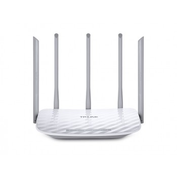 TP-LINK AC 1350 cableado 5 puertos RJ-45 10,100 Blanco ARCHER C60