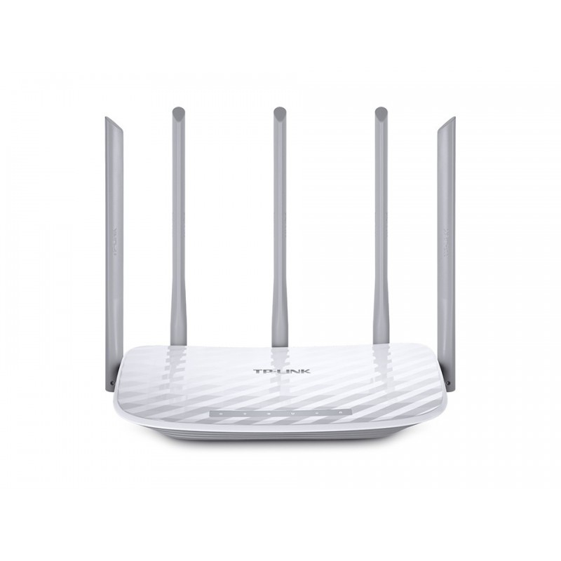 TP-LINK AC 1350 cableado 5 puertos RJ-45 10,100 Blanco ARCHER C60