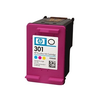 Cartucho de tinta original 301 Tri-color CH562EEBL