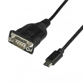StarTech.com Adaptador Conversor USB Tipo C a Serie DB9 RS232 con Retención de Puertos COM - Cable U ICUSB232PROC