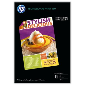 HP Professional Brochure and Flyer - Papel - papel satinado - A3 (297 x 420 mm) - 180 g m2 - 50 piez C6821A