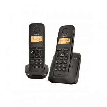 TELEF. INALAMBR DIGITAL GIGASET A120 DUO NEGRO L36852H2401D201