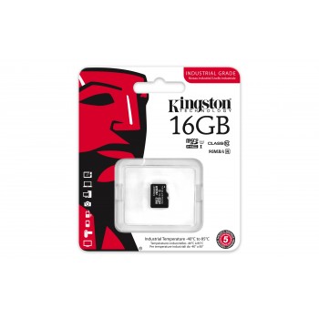 16GB microSDHC UHS-I C10 Industrial Sing SDCIT 16GBSP
