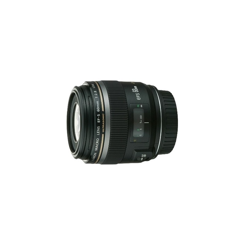 Canon EF-S 60mm f 2.8 Macro USM, SLR, 12 8, Objetivos macro, 0,2 m, Canon EF-S, 6 cm 0284B007