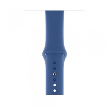 Apple MV6C2ZM A correa para reloj Watch strap Fluoroelastómero Azul