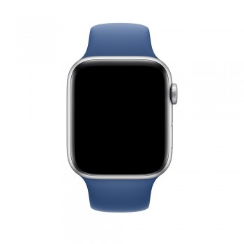 Apple MV6C2ZM A correa para reloj Watch strap Fluoroelastómero Azul