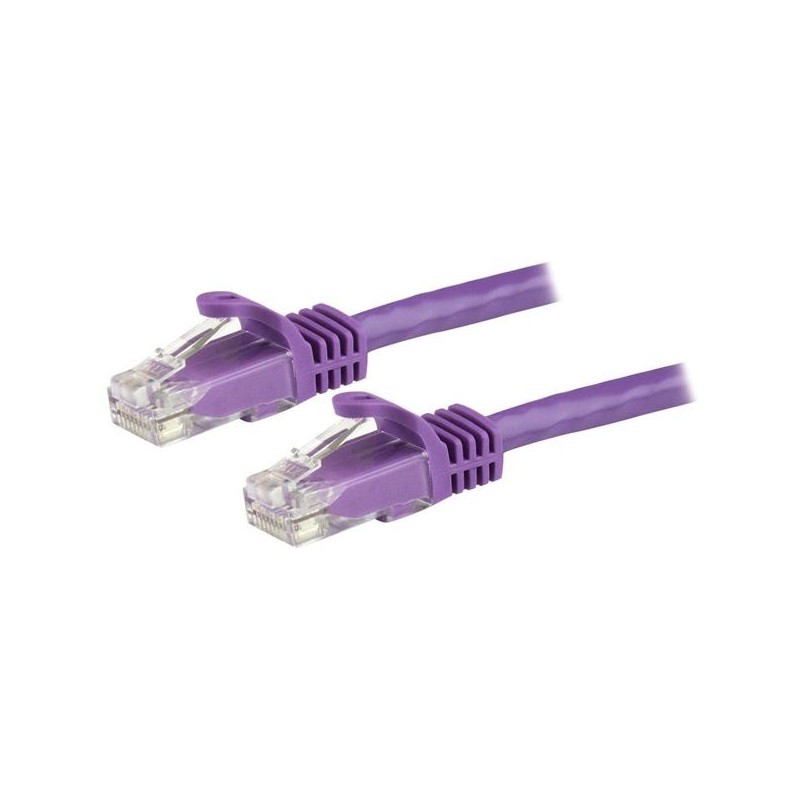 StarTech.com Cable de Red de 7m Púrpura Cat6 UTP Ethernet Gigabit RJ45 sin Enganches, 7 m, Cat6, U U N6PATC7MPL