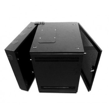 APC NetShelter WX 13U estante Bastidor de pared Negro AR100HD