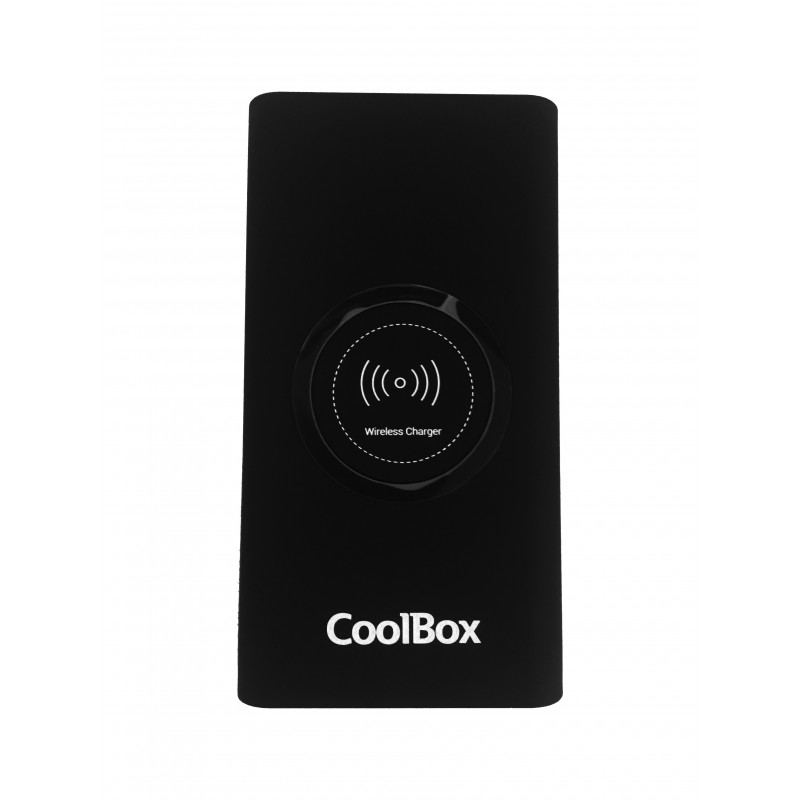 CoolBox COO-PB08KW-BK, Negro, Universal, Rectángulo, Polímero de litio, 8000 mAh, USB