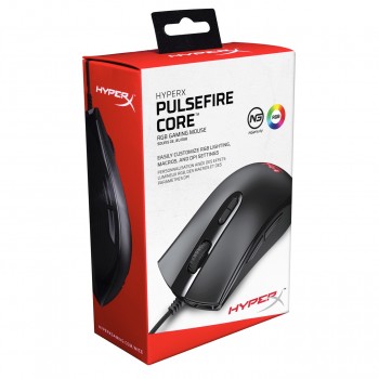 Kingston Technology Pulsefire Core Óptico 6200 DPI Negro HX-MC004B