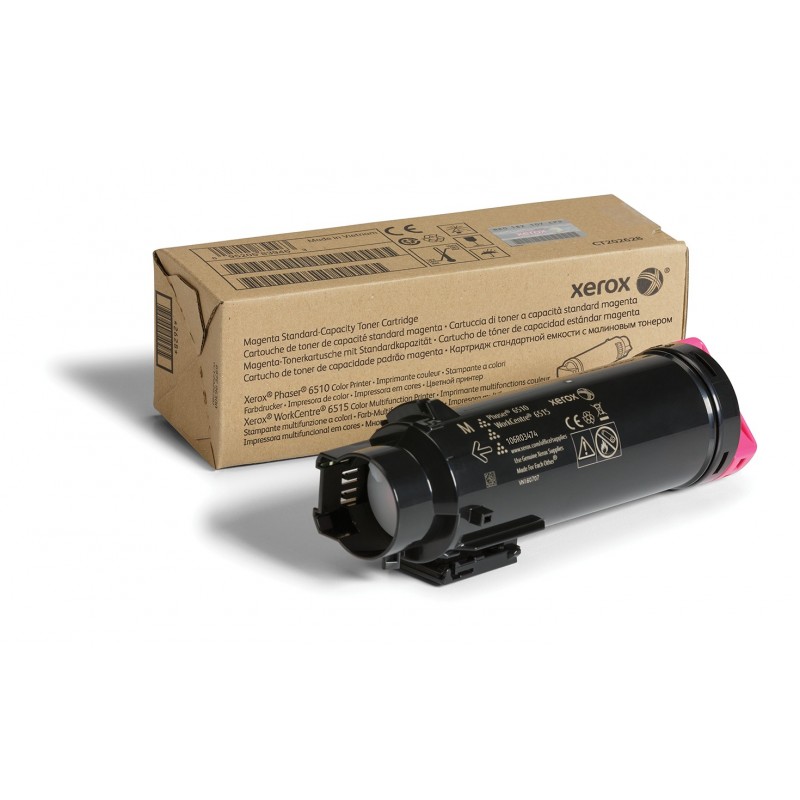 Cartuchos de tóner original Xerox para WorkCentre 6515, Phaser 6510 magenta capacidad estándar 106R03474