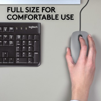 RATON LOGITECH M110 SILENT USB GRIS 910-005490