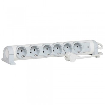 Cbl Multi-outl ext-6x2P+E ornt 1.5m cord 80823