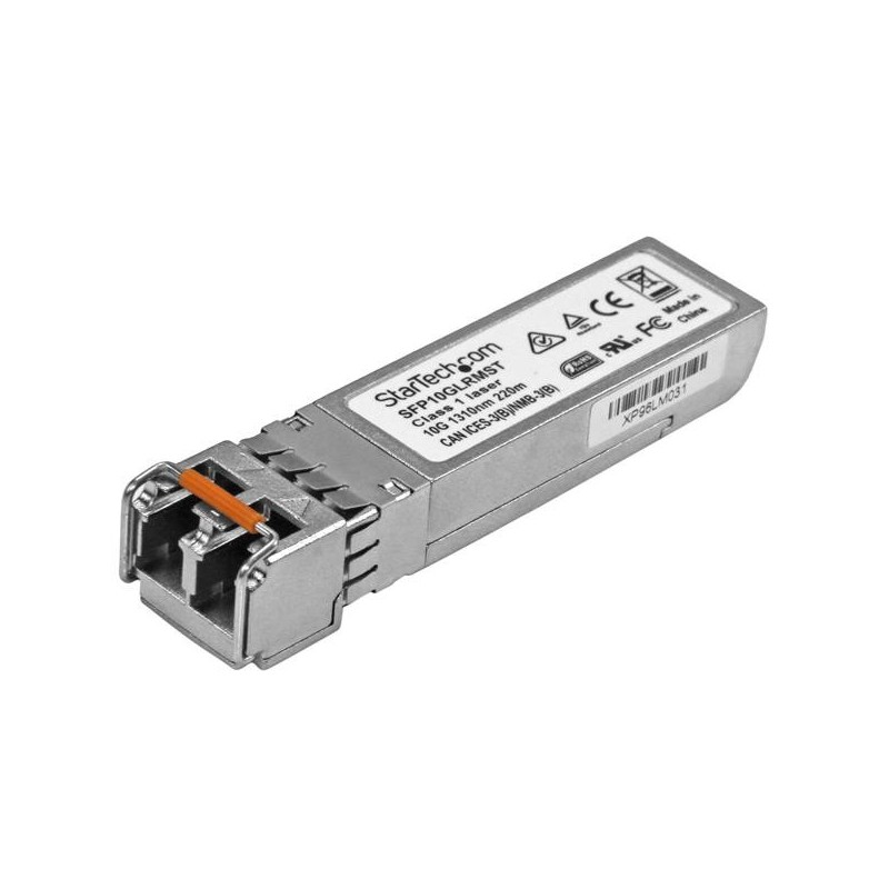 StarTech.com Módulo Transceptor LC SFP+ 10 Gigabits - Compatible con Cisco SFP-10G-LRM - Multimodo - SFP10GLRMST
