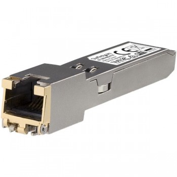 StarTech.com Módulo Transceptor SFP+ Compatible con HP 813874-B21 - 10GBASE-T, 10000 Mbit s, SFP+, I 813874B21ST