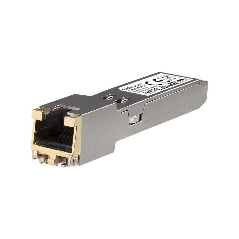 StarTech.com Módulo Transceptor SFP+ Compatible con HP 813874-B21 - 10GBASE-T, 10000 Mbit s, SFP+, I 813874B21ST