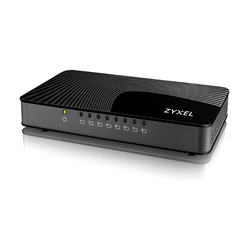 Zyxel GS-108S v2 8 puertos RJ-45 Negro GS-108SV2-EU0101F