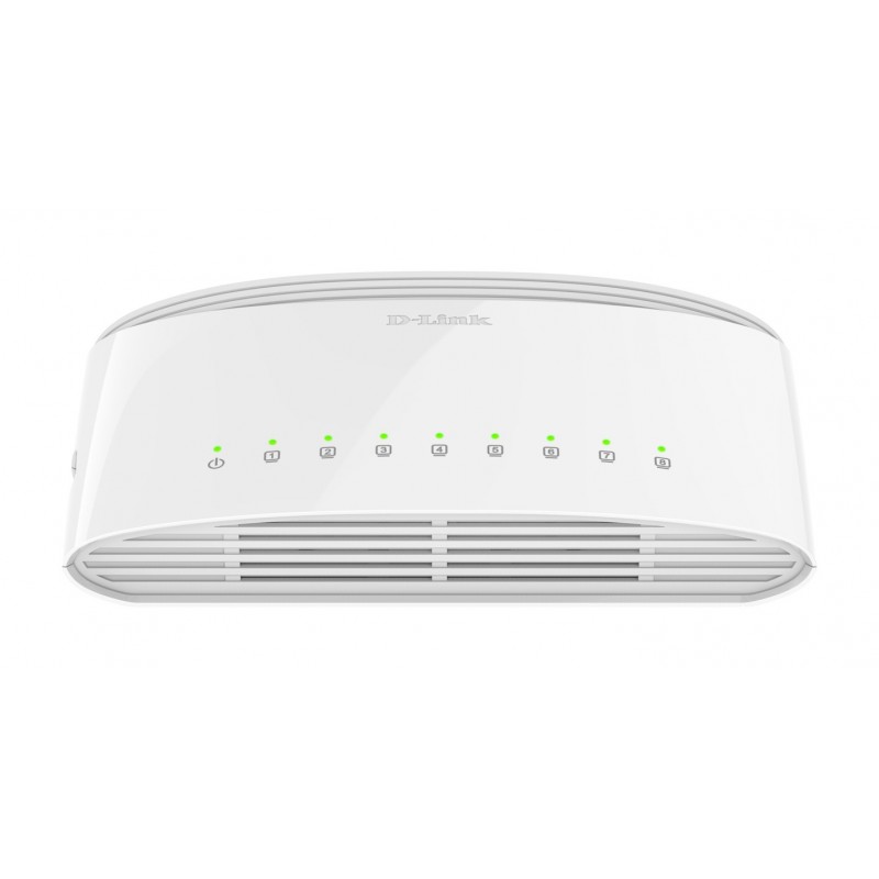 D-Link DGS-1008D E 8 puertos RJ-45 10 100 1000 Mbps Blanco DGS-1008D E