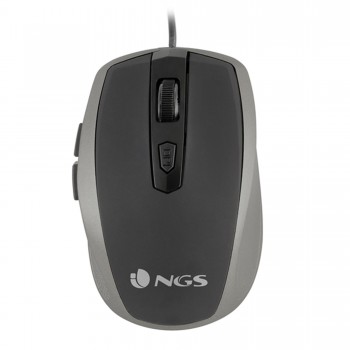 NGS Tick Silver Óptico 1600 DPI Plata TICKSILVER