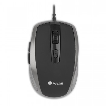 NGS Tick Silver Óptico 1600 DPI Plata TICKSILVER