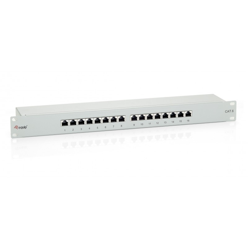 PATCH PANEL EQUIP 326316 - 16 PUERTOS - CATEGORIA 