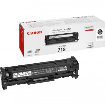 Canon CRG-718 Bk Negro 2662B002