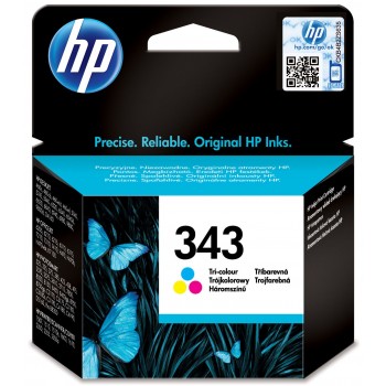Cartucho de tinta original HP 343 Tri-color C8766EE