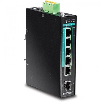 TRENDNET TI-PG541 5 puertos RJ-45 Negro TI-PG541