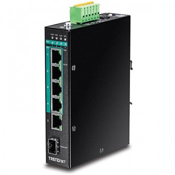 TRENDNET TI-PG541 5 puertos RJ-45 Negro TI-PG541