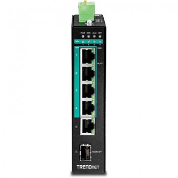 TRENDNET TI-PG541 5 puertos RJ-45 Negro TI-PG541