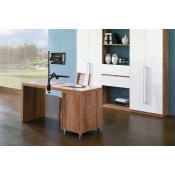 Newstar FPMA-D500KEYB, Abrazadera, 9 kg, 25,4 cm (10"), 68,6 cm (27"), 100 x 100 mm, Negro