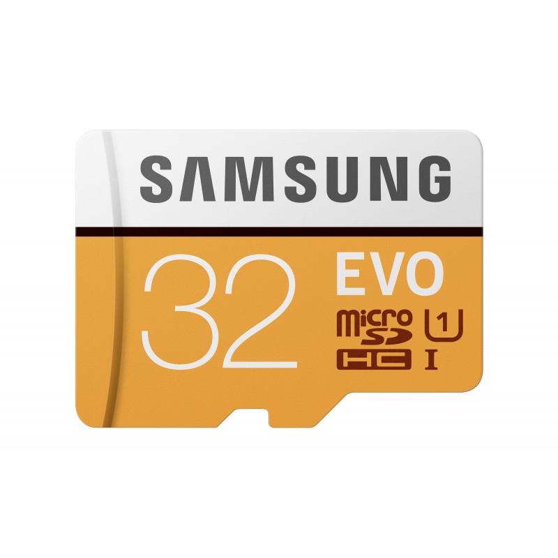 Samsung 32GB, MicroSDXC EVO 32GB SDXC Clase 10 Naranja, Blanco MB-MP32GA EU