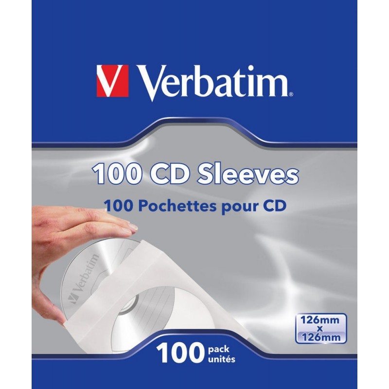 Verbatim Sobre Cd Pack 100 49976