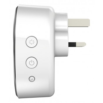 D-Link Wi-Fi Smart Plug, Wi-Fi, IEEE 802.11n, WEP,WPA,WPA2, Interior, Blanco, Poder, WPS DSP-W115