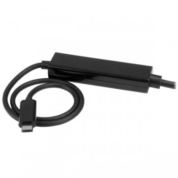 StarTech.com Cable Adaptador USB-C a HDMI - 1m - 4K a 30Hz, USB C, HDMI, Masculino, Masculino, Negro CDP2HDMM1MB